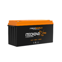 iTECH240X PRO Deep Cycle Lithium Battery with Bluetooth LiFePO4 240Ah