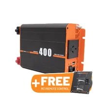 400W Pure Sine Wave Inverter with FREE RC1 Intelligent Remote Control