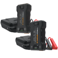 JS80 + JS60 Bundle Lithium Jump Starters and Backup Power Bank with Heavy-Duty Case