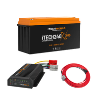 iTechworld - Base 4WD Dual Battery Kit - 240Ah Lithium