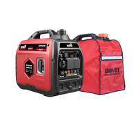Redback RB3.5 Portable Inverter Generator 3500W 3.5KVA with Generator Cover