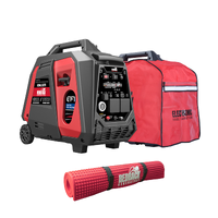 Redback RB4.5 Portable Inverter Generator 4500W 4.5KVA with Generator Mat and Generator Cover