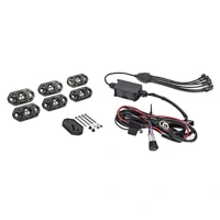 C-Series RGB LED Rock Light Kit (Incl. Wiring) - Set of 6