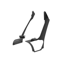 2021+ Jeep Wrangler 4XE 50in Overhead Light Bar Mounting Bracket Set