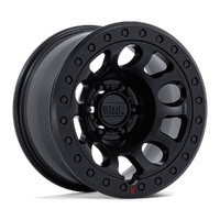 E25 Beadlock KM241 17x9 5x127 -12mm Blackout