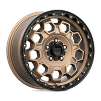 Trek KM545 17x8 6x139.7 +20mm Matte Bronze Black Lip