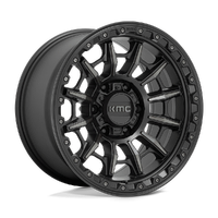 Carnage KM547 Satin Black Gray Tint Clear Coat