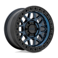 Grs KM549 17x8.5 5x127 0mm Midnight Blue Gloss Black Lip