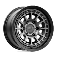 Canyon KM719 17x8 6x139.7 +20mm Satin Black Gray Tint Clear Coat