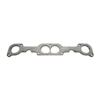 23 Degree SBC Stahl Header Flange - 3/8" Thick Stainless - for 1-7/8" Primaries