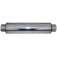 Replaces all 30 overall length mufflers Muffler 4 Inlet /Outlet 24 Body 30 Overall T304