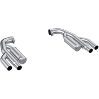 MBRP 2018+ Ford Mustang GT 5.0L T304 SS 3in Street to Race Conversion Kit