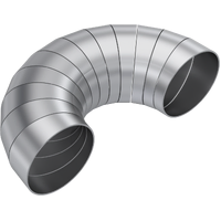 MBRP T304 Stainless Steel 3in Dia 180 Deg Universal Pie Cut Kit