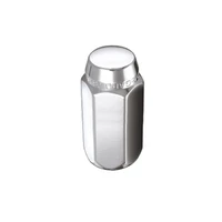 Hex Lug Nut (Cone Seat) M14X1.5 / 22mm Hex / 1.635in. Length (4-Pack) - Chrome
