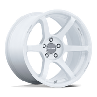 Battle VI MR160 18x8.5 5x114.3 +22mm Matte White Pearl
