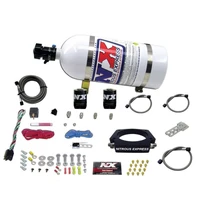 GM LS 90mm Nitrous Plate Kit - 50-400HP w/10lb Bottle (Corvette 97-08)