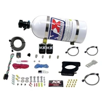 GM LS 78mm 3-Bolt Nitrous Plate Kit - 50-350HP w/10lb Bottle (Corvette 97-08)
