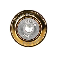 NRG Fender Washer Kit w/ Rivets For Plastic (Chrome Gold) - Set of 10