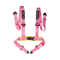 NRG 4 Point Seat Belt Harness / Buckle Lock- Pink