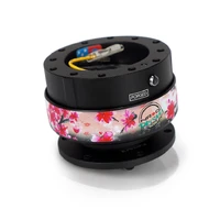 NRG Quick Release Gen 2.0 - Black Body/ Pink & Teal Checkered Ring