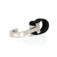 NRG Steering Wheel Hook CNC Aluminum w/ Laser Logo - Titanium