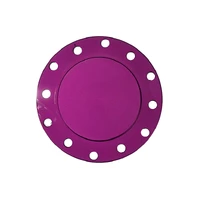 NRG Horn Delete Plate Flush Fitting - Purple