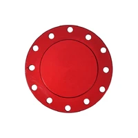 NRG Horn Delete Plate Flush 70x6in / 74x6 PCD pattern - Red