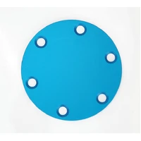 NRG Horn Delete Plate Laser Logo - Blue