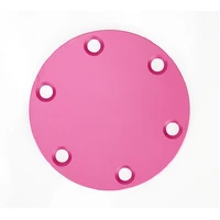 NRG Horn Delete Plate Laser Logo - Pink
