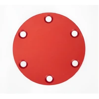 NRG Horn Delete Plate Laser Logo - Red