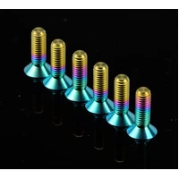 NRG Titanium Steering Wheel Screw Upgrade Kit (Conical) - Multi Color