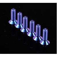 NRG Titanium Purple Steering Wheel Screw Kit Upgrade- Conical 12mm