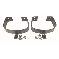 Rear Bumperettes Black 76-95 CJ & Wrangler YJ