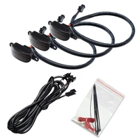 Universal Pre-Runner Style LED Grill Light Kit (New Style) - Amber w/Tinted Lens