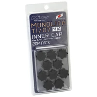 M14 Monolith Cap - Black 20 Pcs (Only Works For M14 Monolith Lugs)