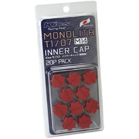 M14 Monolith Cap - Red (Only Works For M14 Monolith Lugs) - 20 Pcs