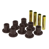 Front Spring & Shackle Bushings - Black