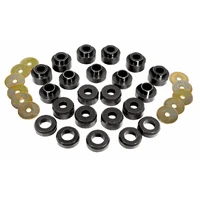 97+ Jeep TJ Body Mount Kit - Black