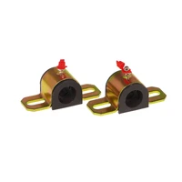 Universal Greasable Sway Bar Bushings - 7/8in - Type A Bracket - Black