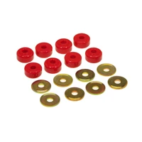 Universal End Link Bushings & Washers - 5/8 x 1 1/8 OD - Red