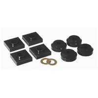 Transfer Case Mounts - Black (76 Series & Earlier F150/250 )