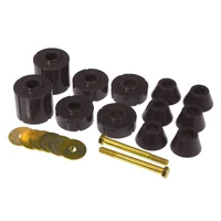 Body Mount 12 Bushing Kit - Black (C20 75-80)