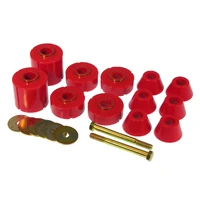 Body Mount 12 Bushing Kit - Red (C20 75-80)