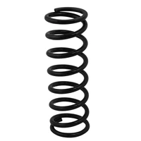 2-1/2in ID High Travel Spring - 12in Length x 350lbs/in - Black Powder Coated