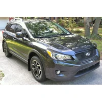 Rally Armor 13-17 Subaru Crosstrek XV Black UR Mud Flap w/Grey Logo