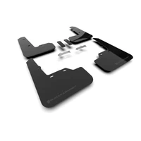 Rally Armor 22-24 Subaru WRX Black UR Mud Flap - Metallic Black Logo