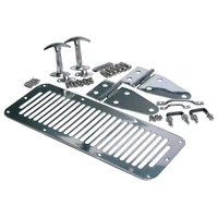 1978-1983 Jeep CJ5 Hood Set - Stainless