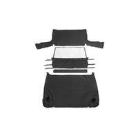 1997-2002 Jeep Wrangler(TJ) Cab Soft Top And Tonneau Cover - Black Denim