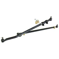 Currectlync Steering System 97-06 Wrangler TJ and LJ Unlimited/XJ/MJ Bolt-On Includes 1 1/4 Inch Diameter Tie Rod/Forged Drag Link HD Steering