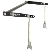 Antirock Sway Bar Kit Universal 32 Inch Bar 17 Inch Steel Arms